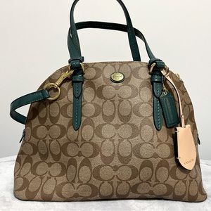 Coach bowler handbag.